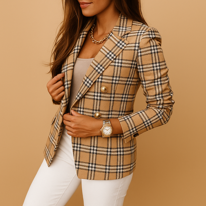 Rive™ | Blazer cintré avec détails élégants pour femmes