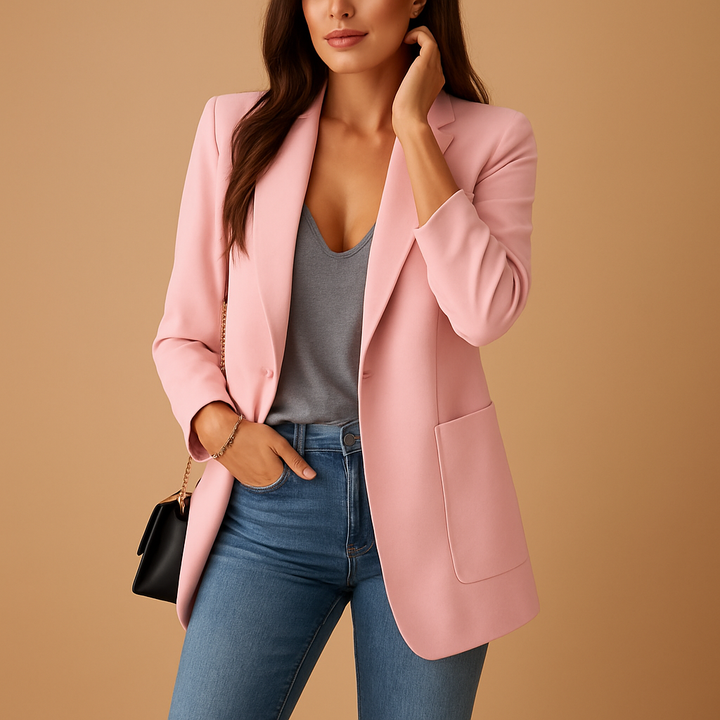 Rive™ | Blazer long et ajusté pour femmes