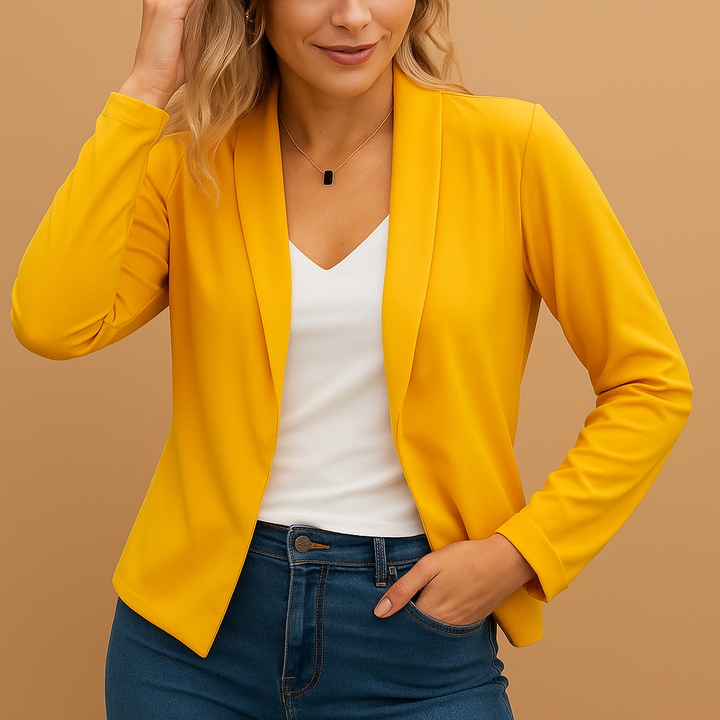 Rive™ | Blazer ouvert élégant pour femme, coupe moderne