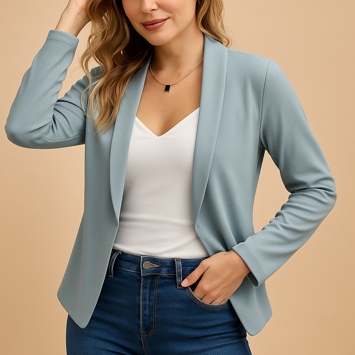 Rive™ | Blazer ouvert élégant pour femme, coupe moderne